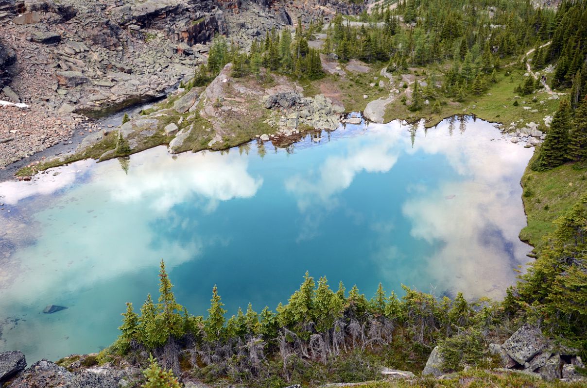 27 Lefroy Lake On Lake Oesa Trail At Lake O-Hara